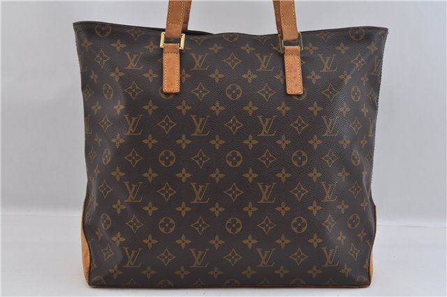 Authentic Louis Vuitton Monogram Cabas Mezzo Shoulder Tote Bag M51151 LV 1701F