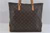 Authentic Louis Vuitton Monogram Cabas Mezzo Shoulder Tote Bag M51151 LV 1701F