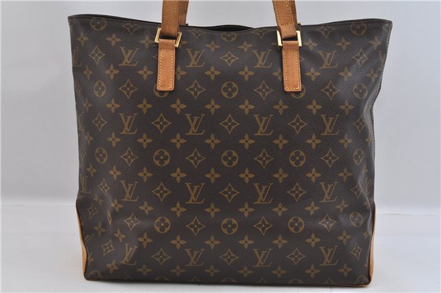 Authentic Louis Vuitton Monogram Cabas Mezzo Shoulder Tote Bag M51151 LV 1701F