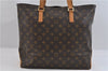 Authentic Louis Vuitton Monogram Cabas Mezzo Shoulder Tote Bag M51151 LV 1701F