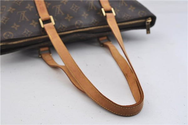 Authentic Louis Vuitton Monogram Cabas Mezzo Shoulder Tote Bag M51151 LV 1701F