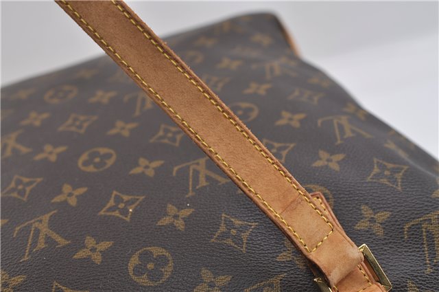Authentic Louis Vuitton Monogram Cabas Mezzo Shoulder Tote Bag M51151 LV 1701F