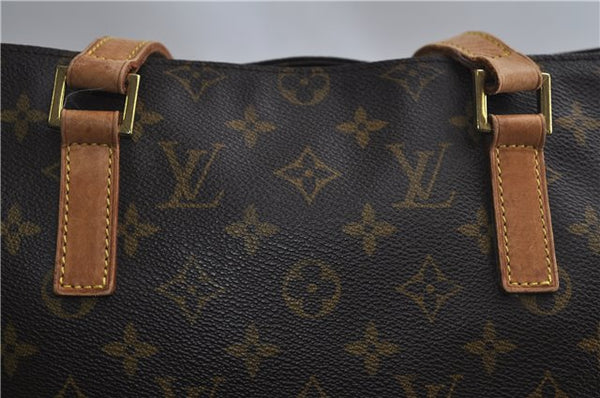Authentic Louis Vuitton Monogram Cabas Mezzo Shoulder Tote Bag M51151 LV 1701F