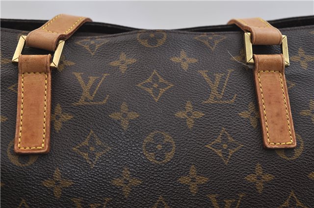 Authentic Louis Vuitton Monogram Cabas Mezzo Shoulder Tote Bag M51151 LV 1701F