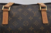 Authentic Louis Vuitton Monogram Cabas Mezzo Shoulder Tote Bag M51151 LV 1701F