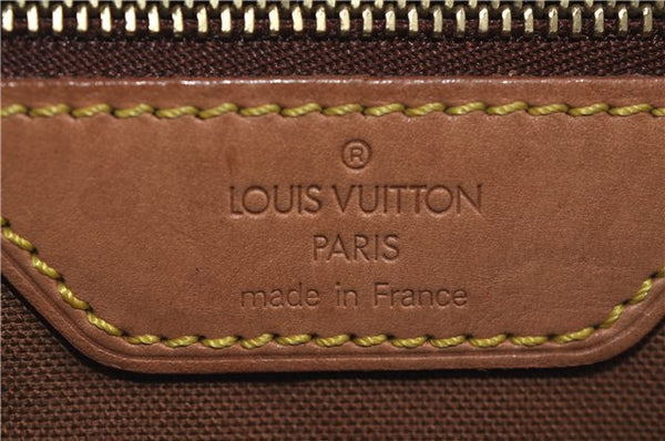 Authentic Louis Vuitton Monogram Cabas Mezzo Shoulder Tote Bag M51151 LV 1701F