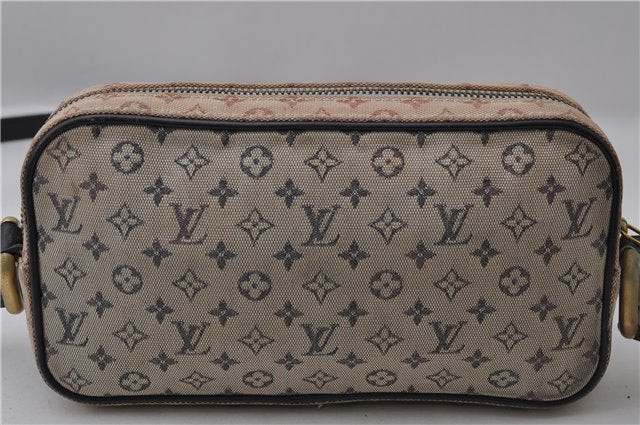 Louis Vuitton Monogram Mini Juliet MM Shoulder Cross Bag M92217 Blue Junk 1702D