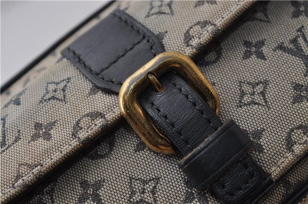 Louis Vuitton Monogram Mini Juliet MM Shoulder Cross Bag M92217 Blue Junk 1702D