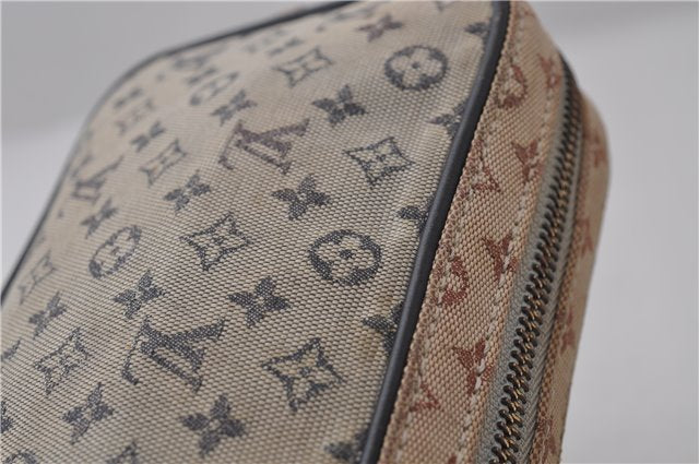 Louis Vuitton Monogram Mini Juliet MM Shoulder Cross Bag M92217 Blue Junk 1702D