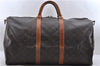 Auth Louis Vuitton Monogram Keepall Bandouliere 50 Boston Bag M41416 LV 1703D