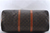 Auth Louis Vuitton Monogram Keepall Bandouliere 50 Boston Bag M41416 LV 1703D