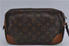 Auth Louis Vuitton Monogram Marly Dragonne GM Clutch Hand Bag M51825 LV 1705D