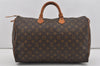 Authentic Louis Vuitton Monogram Speedy 40 Hand Boston Bag M41522 LV 1705I