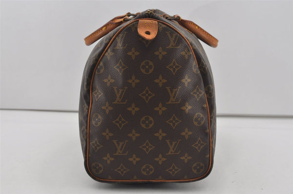 Authentic Louis Vuitton Monogram Speedy 40 Hand Boston Bag M41522 LV 1705I