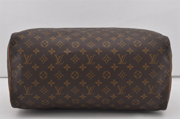 Authentic Louis Vuitton Monogram Speedy 40 Hand Boston Bag M41522 LV 1705I