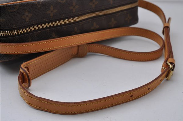 Auth Louis Vuitton Monogram Trocadero 30 Shoulder Cross Body Bag M51272 LV 1707D