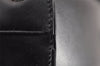 Authentic Salvatore Ferragamo Heel Motif Backpack Purse Leather Black Junk 1707I
