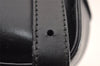 Authentic Salvatore Ferragamo Heel Motif Backpack Purse Leather Black Junk 1707I