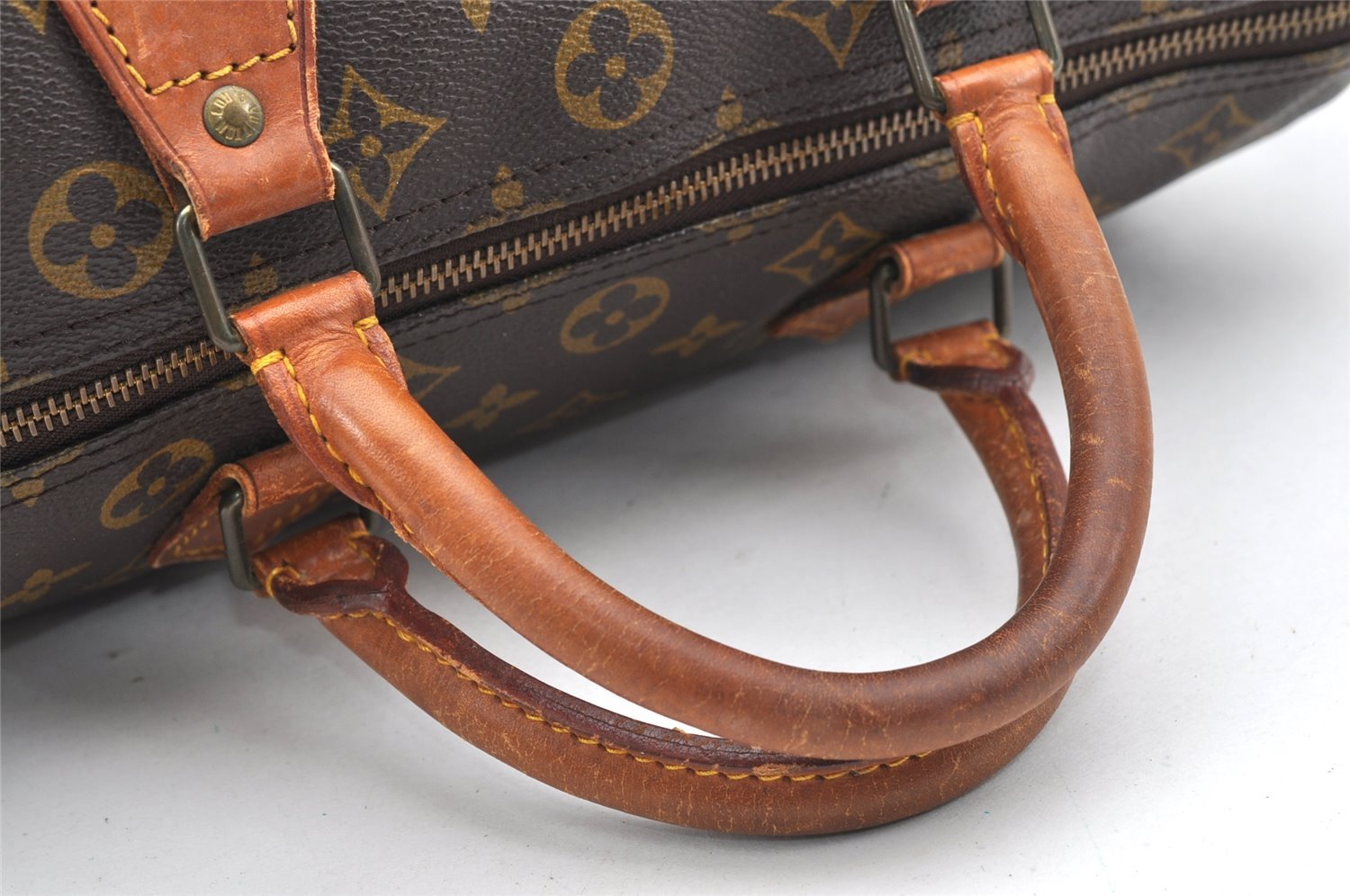 Authentic Louis Vuitton Monogram Speedy 30 Hand Boston Bag M41526 LV 1708I