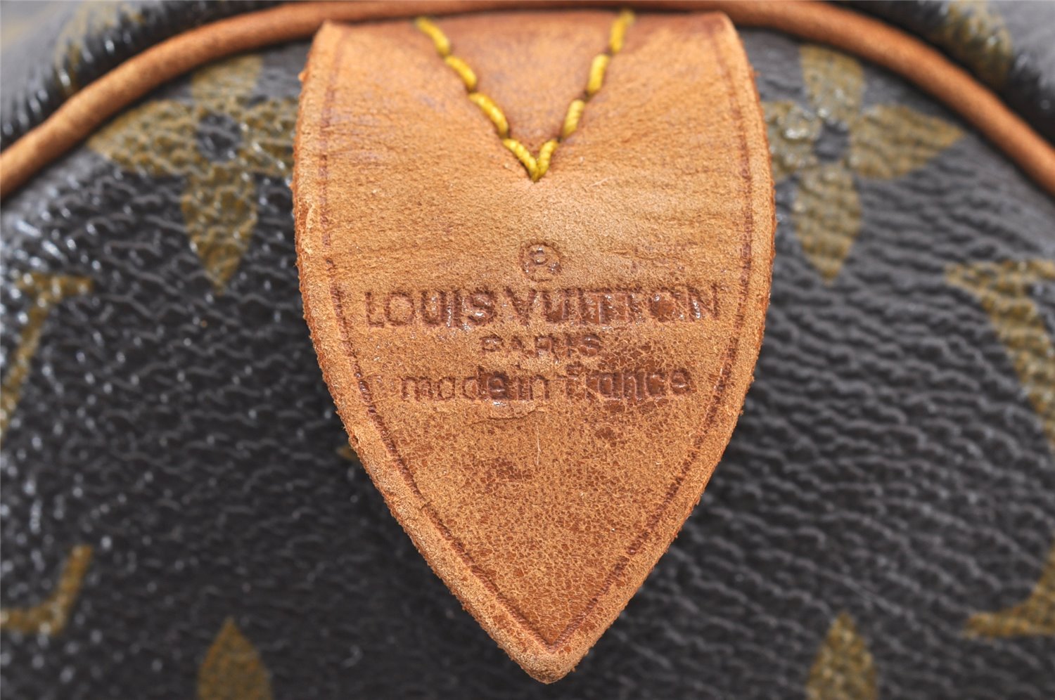 Authentic Louis Vuitton Monogram Speedy 30 Hand Boston Bag M41526 LV 1708I