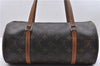 Authentic Louis Vuitton Monogram Papillon 30 Hand Bag M51385 LV 1709D