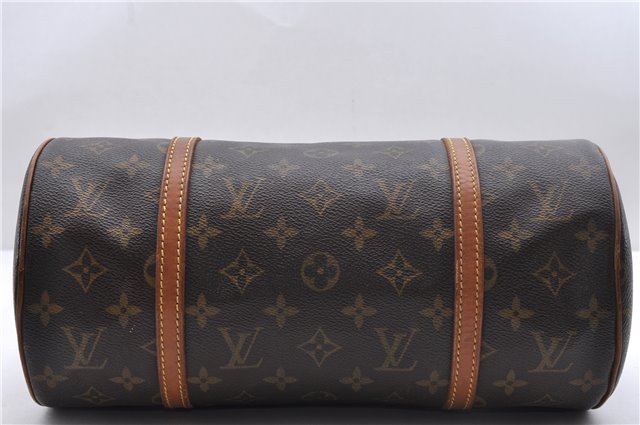 Authentic Louis Vuitton Monogram Papillon 30 Hand Bag M51385 LV 1709D