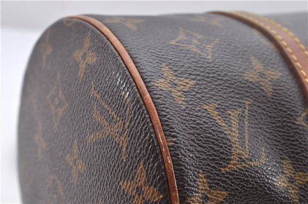 Authentic Louis Vuitton Monogram Papillon 30 Hand Bag M51385 LV 1709D