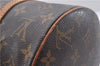 Authentic Louis Vuitton Monogram Papillon 30 Hand Bag M51385 LV 1709D