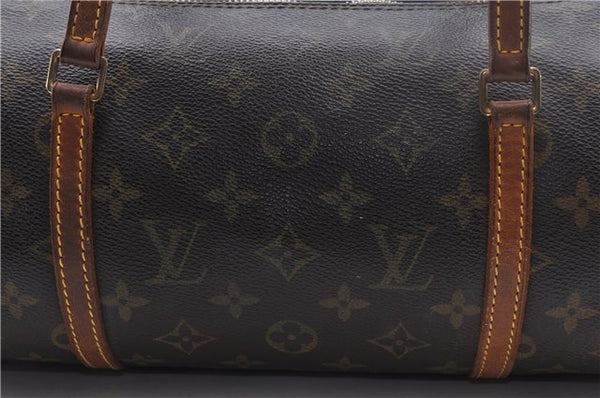 Authentic Louis Vuitton Monogram Papillon 30 Hand Bag M51385 LV 1709D