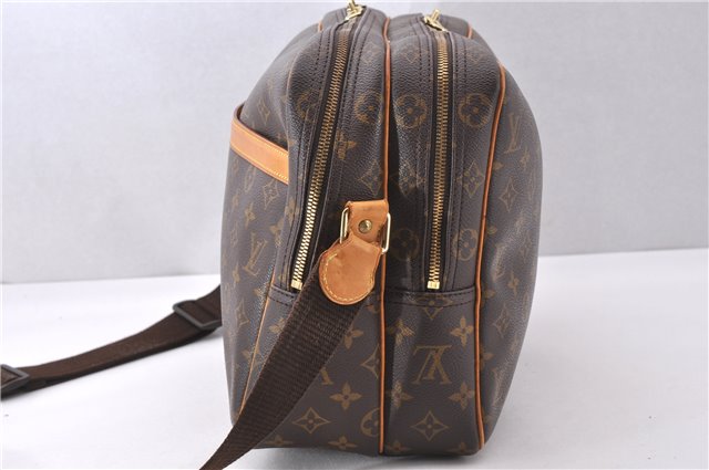 Authentic Louis Vuitton Monogram Reporter GM Shoulder Cross Bag M45252 LV 1709F