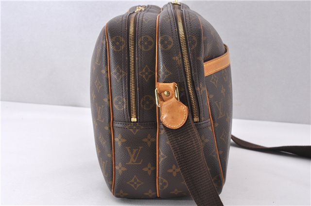 Authentic Louis Vuitton Monogram Reporter GM Shoulder Cross Bag M45252 LV 1709F