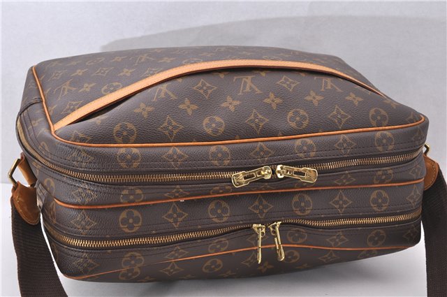 Authentic Louis Vuitton Monogram Reporter GM Shoulder Cross Bag M45252 LV 1709F