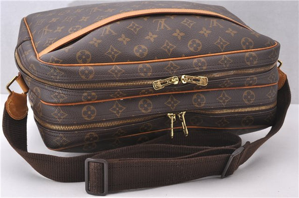 Authentic Louis Vuitton Monogram Reporter GM Shoulder Cross Bag M45252 LV 1709F