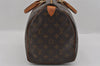 Authentic Louis Vuitton Monogram Speedy 35 Hand Boston Bag M41524 LV 1709I