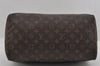 Authentic Louis Vuitton Monogram Speedy 35 Hand Boston Bag M41524 LV 1709I