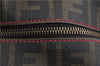 Authentic FENDI Zucca Shoulder Tote Bag PVC Brown 1710D