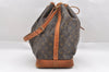 Authentic Louis Vuitton Monogram Noe Shoulder Drawstring Bag M42224 LV 1710I