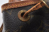 Authentic Louis Vuitton Monogram Noe Shoulder Drawstring Bag M42224 LV 1710I