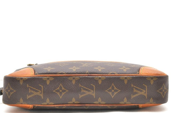 Auth Louis Vuitton Monogram Marly Dragonne GM Clutch Hand Bag M51825 Junk 1711D