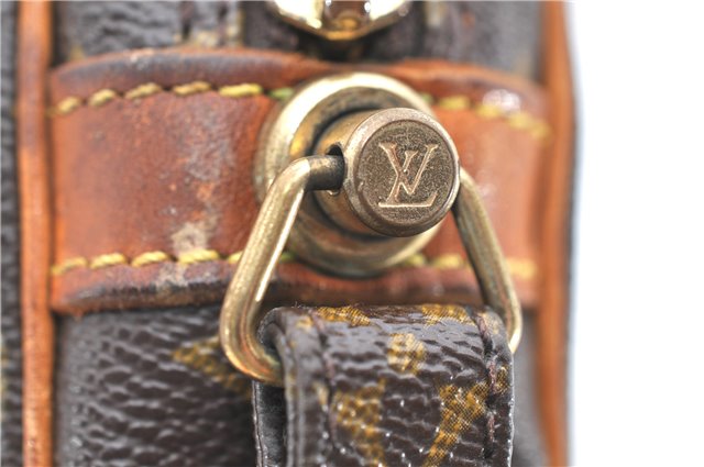 Auth Louis Vuitton Monogram Marly Dragonne GM Clutch Hand Bag M51825 Junk 1711D