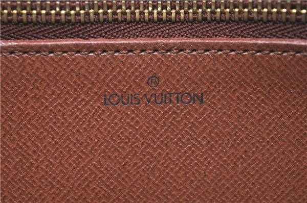 Auth Louis Vuitton Monogram Marly Dragonne GM Clutch Hand Bag M51825 Junk 1711D