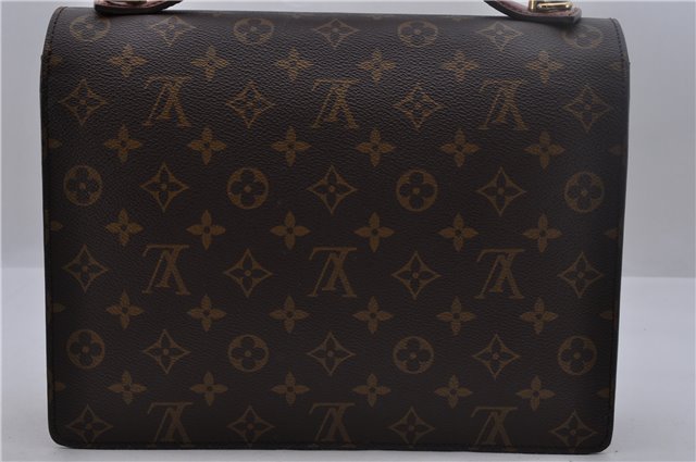 Authentic Louis Vuitton Monogram Monceau 2Way Shoulder Hand Bag M51185 LV 1712D