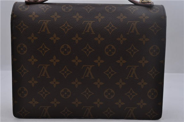 Authentic Louis Vuitton Monogram Monceau 2Way Shoulder Hand Bag M51185 LV 1712D