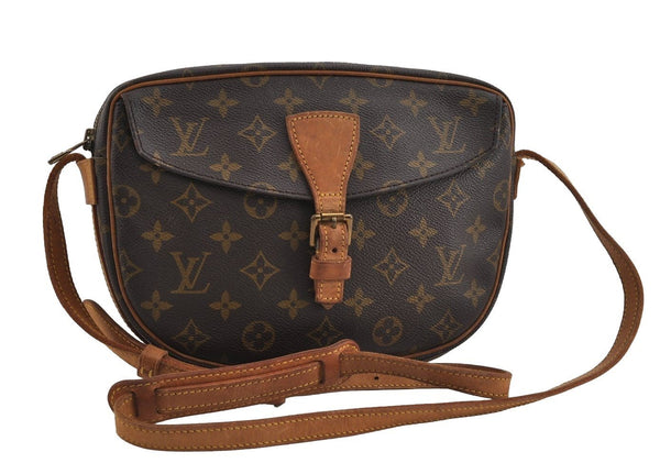 Authentic Louis Vuitton Monogram Jeune Fille MM M51226 Shoulder Cross Bag 1712I