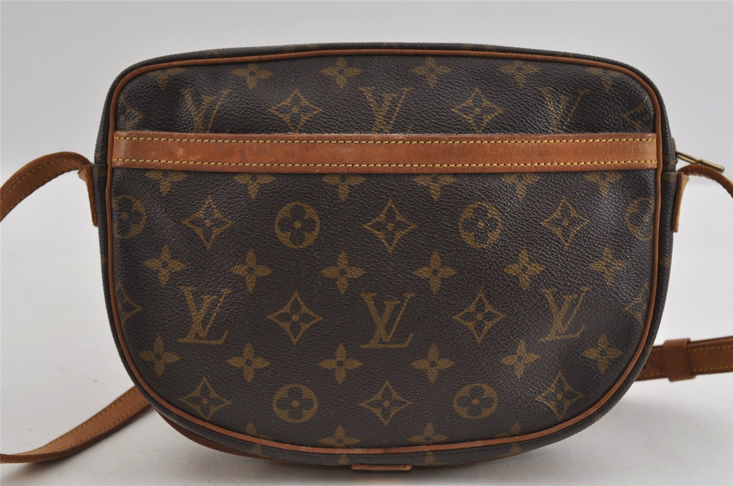 Authentic Louis Vuitton Monogram Jeune Fille MM M51226 Shoulder Cross Bag 1712I