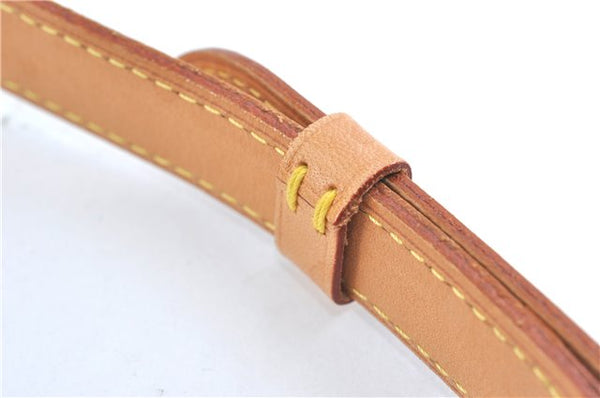 Auth Louis Vuitton Vernis Thompson Street Shoulder Bag Beige M91070 LV 1713C