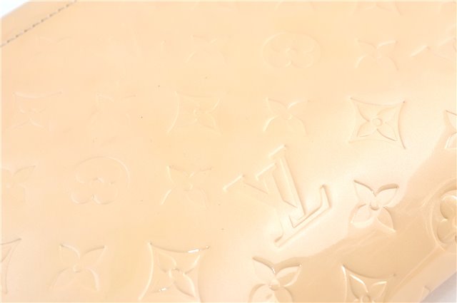 Auth Louis Vuitton Vernis Thompson Street Shoulder Bag Beige M91070 LV 1713C