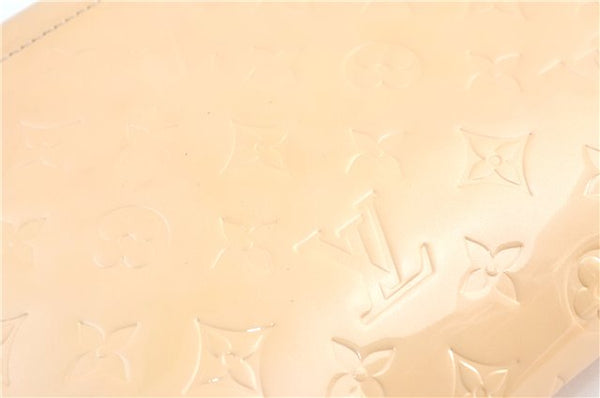 Auth Louis Vuitton Vernis Thompson Street Shoulder Bag Beige M91070 LV 1713C