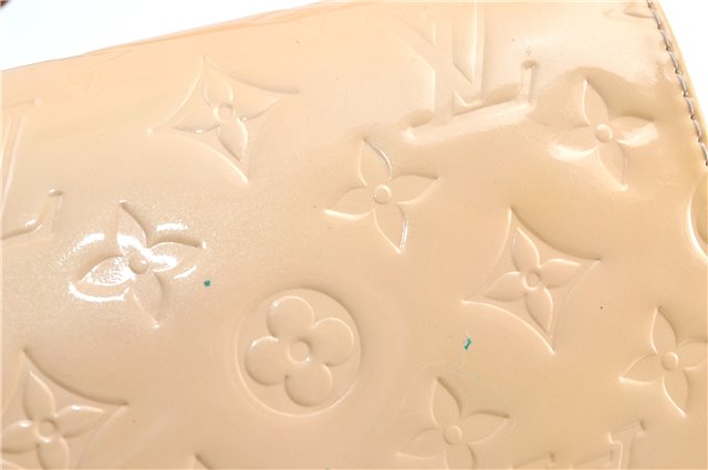 Auth Louis Vuitton Vernis Thompson Street Shoulder Bag Beige M91070 LV 1713C