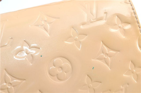 Auth Louis Vuitton Vernis Thompson Street Shoulder Bag Beige M91070 LV 1713C